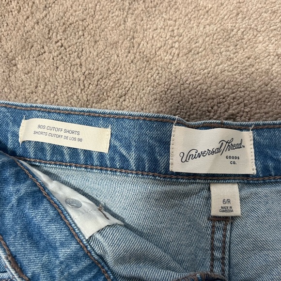 90s cutoff denim shorts - Picture 4 of 4